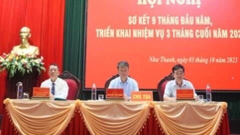 Như Thanh quyết tâm thực hiện thắng lợi các mục tiêu, chỉ tiêu năm 2023