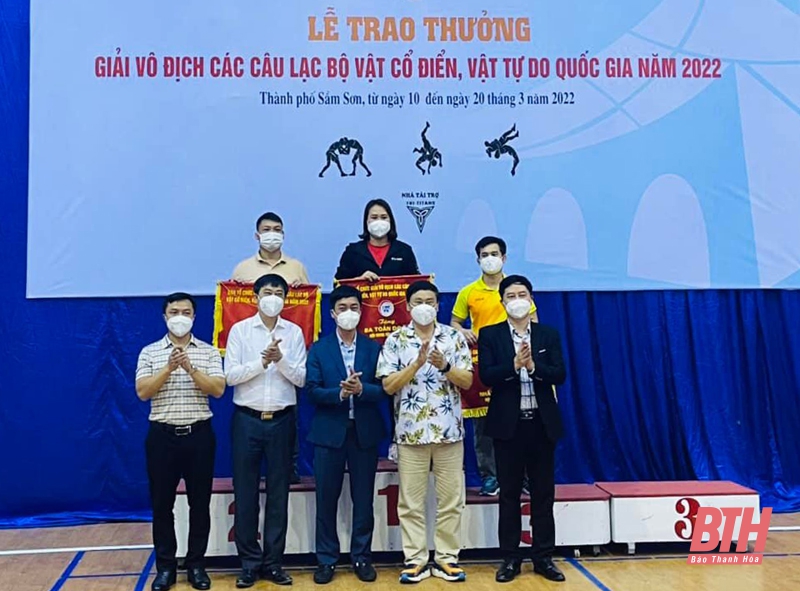 Thanh Hóa nhất toàn đoàn nội dung vật tự do nữ tại Giải vô địch các CLB vật cổ điển, vật tự do quốc gia năm 2022