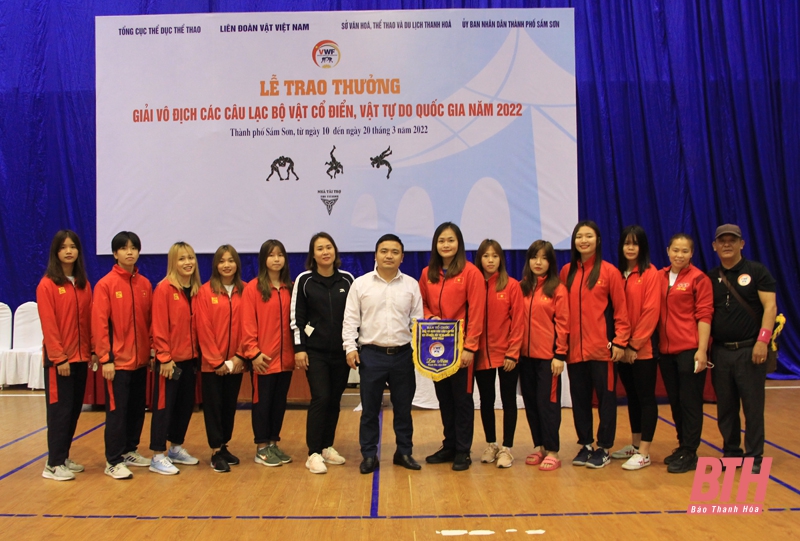 Khởi tranh Giải Vô địch các CLB vật cổ điển, vật tự do quốc gia năm 2022 tại TP Sầm Sơn