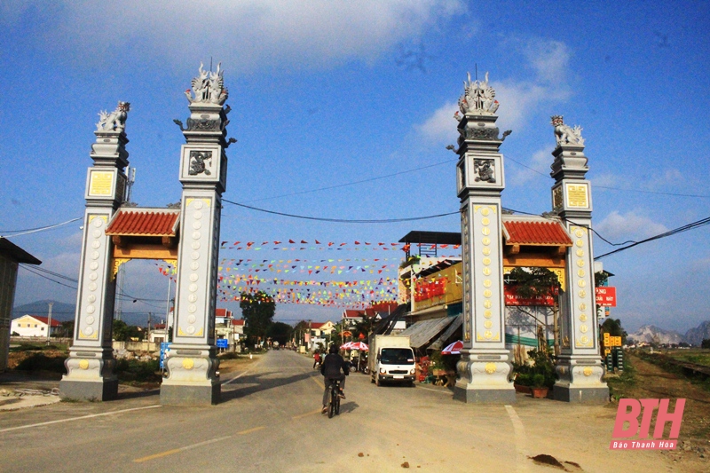 Sắc xuân trên những vùng quê nông thôn mới kiểu mẫu