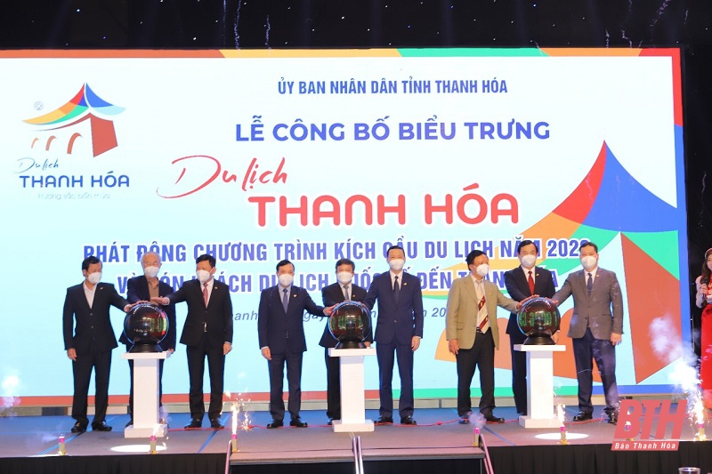 Công bố Biểu trưng du lịch Thanh Hóa và phát động Chương trình kích cầu du lịch Thanh Hóa năm 2022