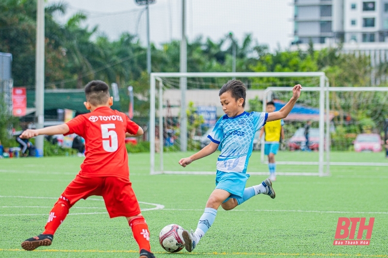 U11 Thanh Hoá tham dự giải Bóng đá Nhi Đồng TBS Cup 2022