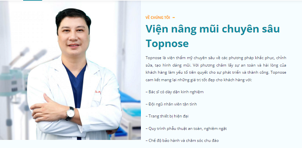 Nâng mũi sụn sườn Topnose có đáng để thực hiện hay không?