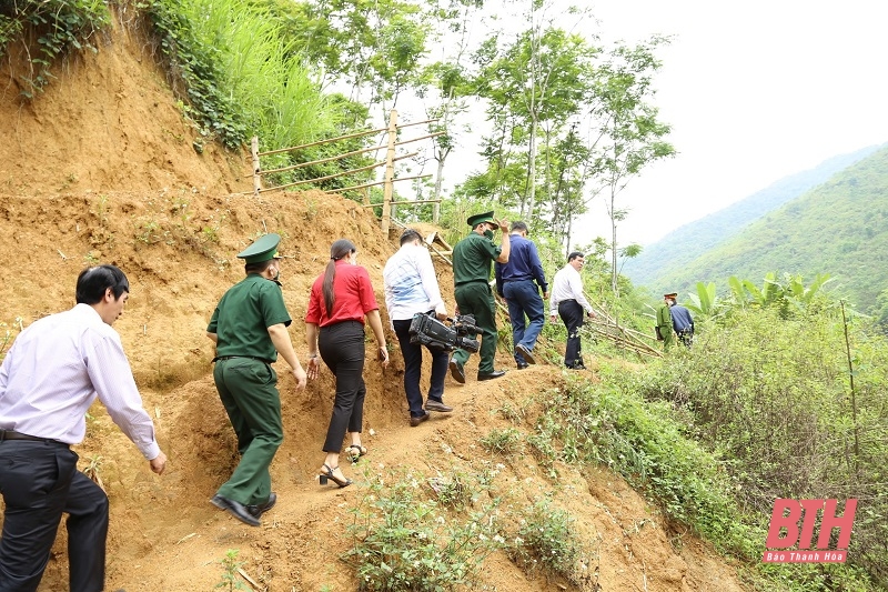 Ban Chỉ đạo 901 tỉnh Thanh Hoá khảo sát thực tế tại huyện Mường Lát