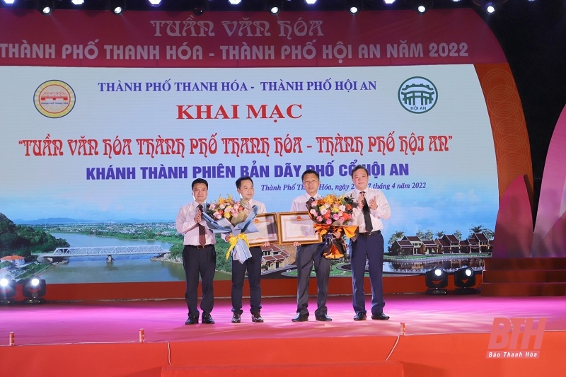 Khai mạc Tuần văn hoá TP Thanh Hoá - TP Hội An năm 2022