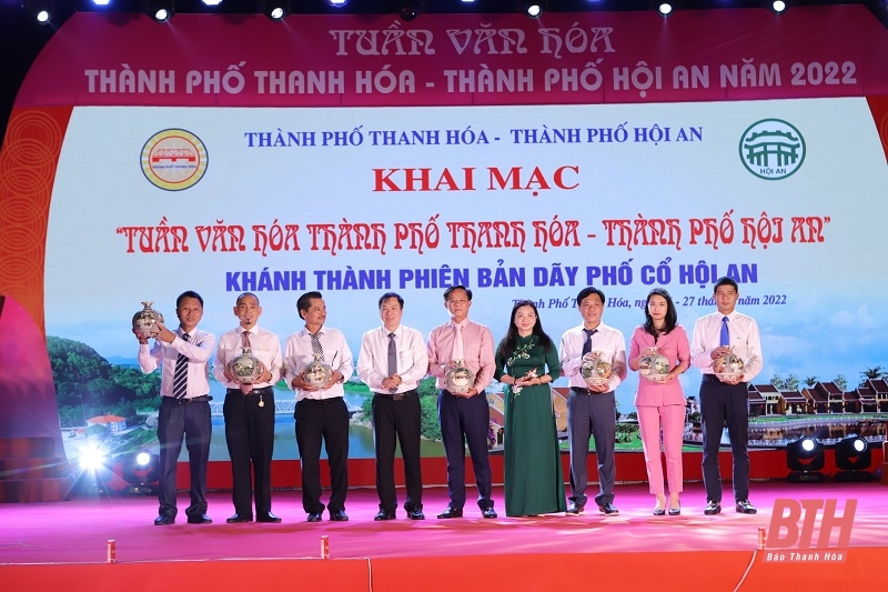 Khai mạc Tuần văn hoá TP Thanh Hoá - TP Hội An năm 2022