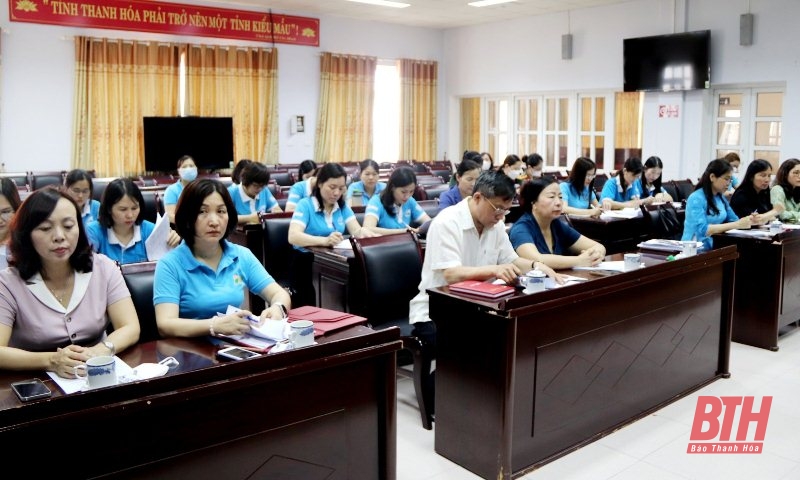 Thực hiện tốt công tác cán bộ nữ, phát hiện, giới thiệu nguồn cho Đảng, chính quyền và các ban, ngành, đoàn thể