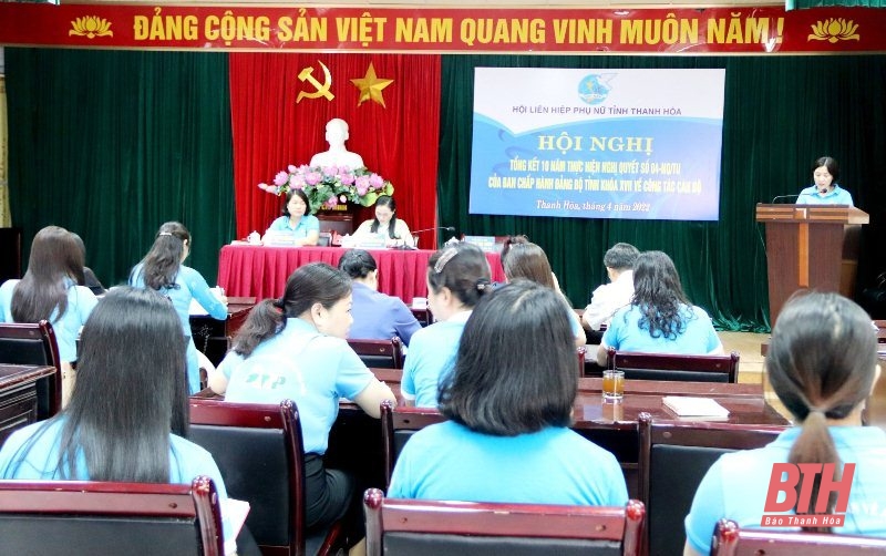 Thực hiện tốt công tác cán bộ nữ, phát hiện, giới thiệu nguồn cho Đảng, chính quyền và các ban, ngành, đoàn thể