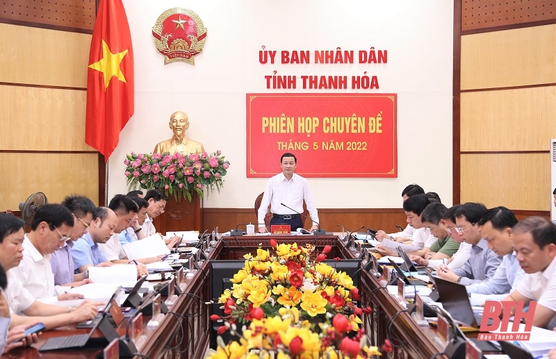 UBND tỉnh họp chuyên đề tháng 5-2022: Thảo luận, cho ý kiến về một số đề án phát triển sự nghiệp giáo dục, đào tạo và một số nội dung quan trọng khác