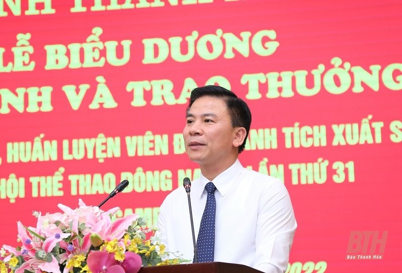 Thành tích mà thể thao Thanh Hóa giành được là biểu hiện sinh động của tinh thần “Chiến thắng khó khăn, nghịch cảnh - Chiến thắng chính mình”