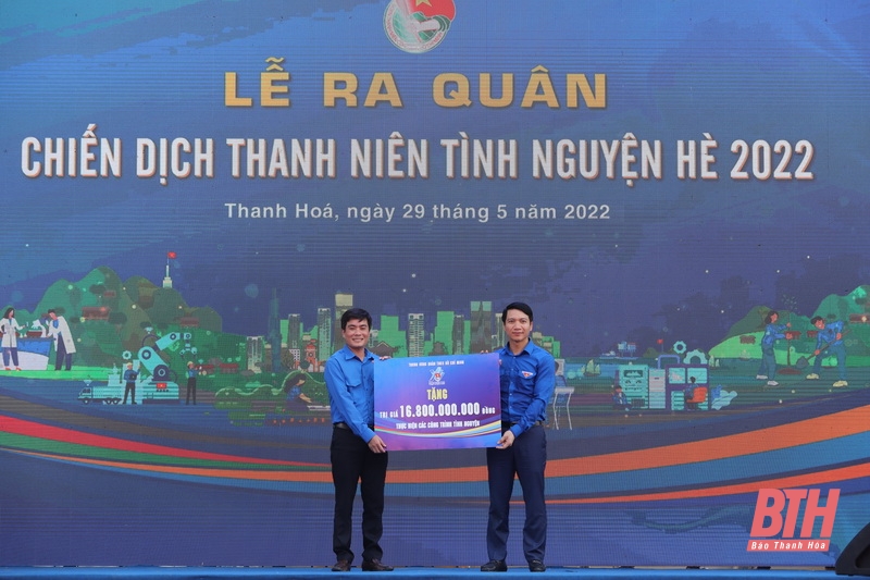 Lễ ra quân Chiến dịch Thanh niên tình nguyện Hè 2022