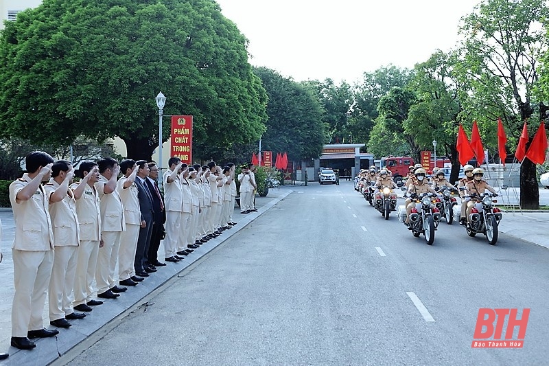 Công an tỉnh Thanh Hóa tổ chức Lễ kỷ niệm 60 năm Ngày truyền thống Lực lượng Cảnh sát Nhân dân