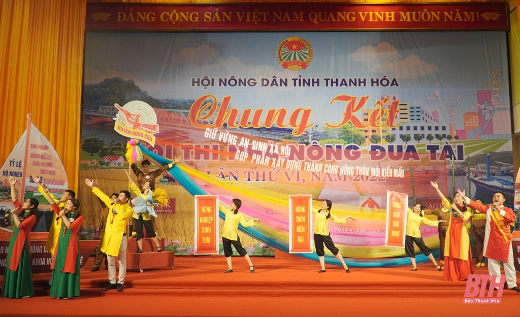 Hội Nông dân huyện Đông Sơn giành giải Nhất Hội thi Nhà nông đua tài tỉnh Thanh Hóa lần thứ VI