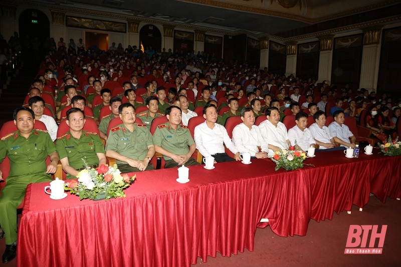 TP Thanh Hóa tổ chức chương trình văn nghệ chào mừng “Ngày hội toàn dân bảo vệ an ninh Tổ quốc” năm 2022