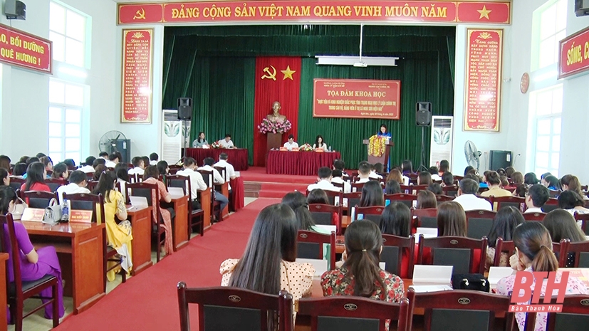 Tọa đàm khoa học “Thực tiễn và kinh nghiệm khắc phục tình trạng ngại học lý luận chính trong cán bộ, đảng viên trị ở thị xã Nghi Sơn hiện nay