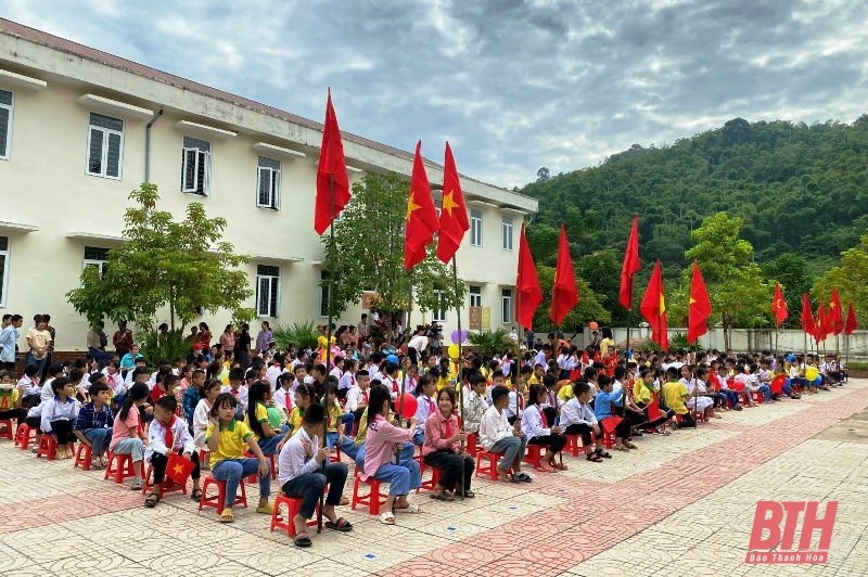 Nhiều trường học trên địa bàn Thanh Hóa khai giảng năm học mới