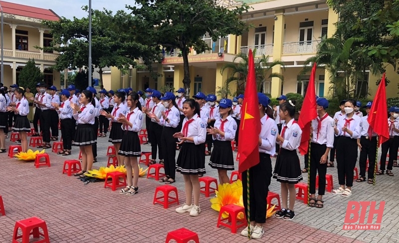 Nhiều trường học trên địa bàn Thanh Hóa khai giảng năm học mới