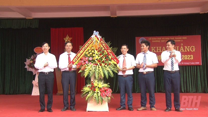 Nhiều trường học trên địa bàn Thanh Hóa khai giảng năm học mới