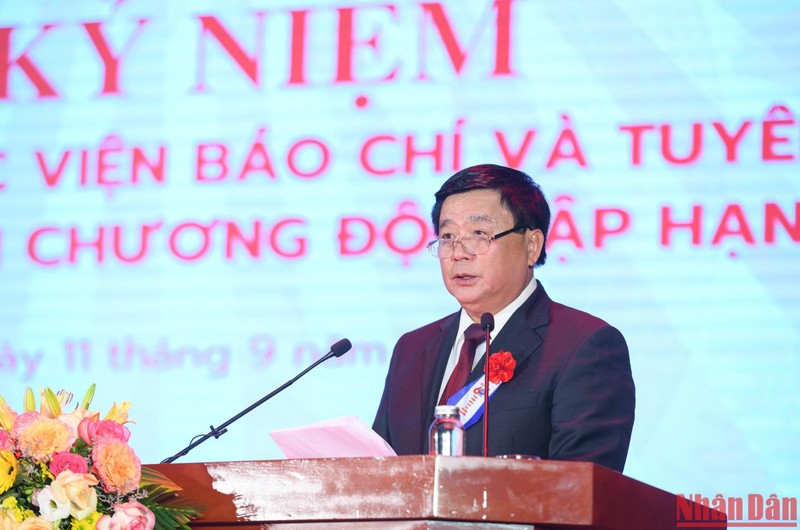 Học viện Báo chí và Tuyên truyền kỷ niệm 60 năm thành lập