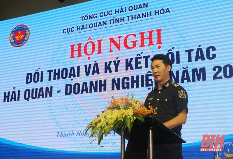 Cục Hải quan Thanh Hóa đối thoại với 150 doanh nghiệp có hoạt động xuất, nhập khẩu