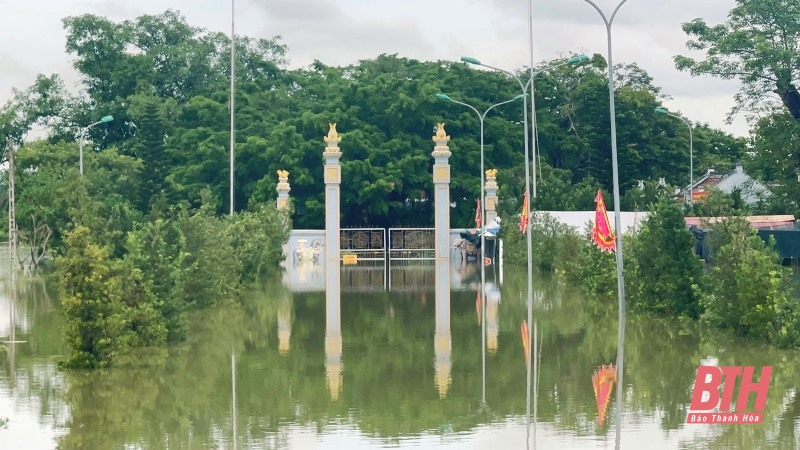 Hà Trung chủ động khắc phục hậu quả do mưa lũ gây ra 