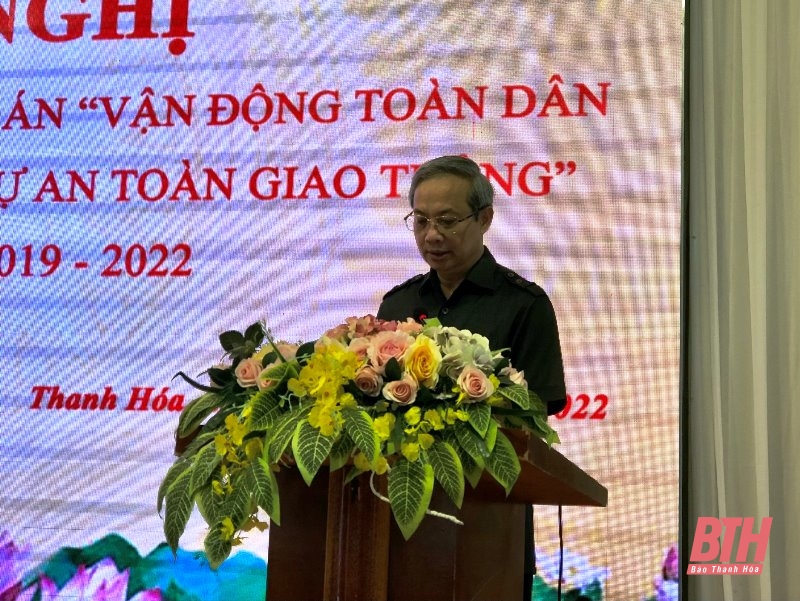 Sơ kết 3 năm thực hiện Đề án “Vận động toàn dân tham gia bảo đảm trật tự, an toàn giao thông”