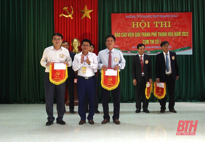 Hội thi báo cáo viên giỏi TP Thanh Hóa cụm thi số 1