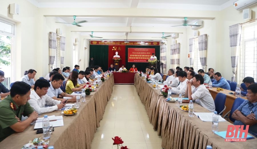 Tọa đàm khoa học về giải pháp nâng cao chất lượng sinh hoạt chi bộ trên địa bàn TP Sầm Sơn