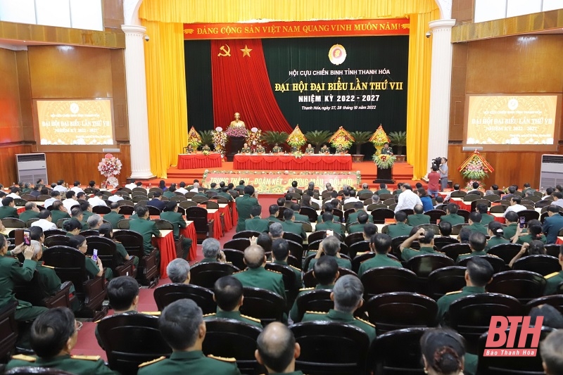 Đại hội đại biểu Hội Cựu chiến binh tỉnh Thanh Hóa lần thứ VII, nhiệm kỳ 2022-2027