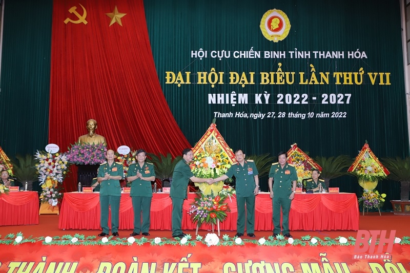 Đại hội đại biểu Hội Cựu chiến binh tỉnh Thanh Hóa lần thứ VII, nhiệm kỳ 2022-2027