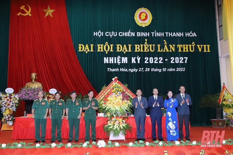 Đại hội đại biểu Hội Cựu chiến binh tỉnh Thanh Hóa lần thứ VII, nhiệm kỳ 2022-2027