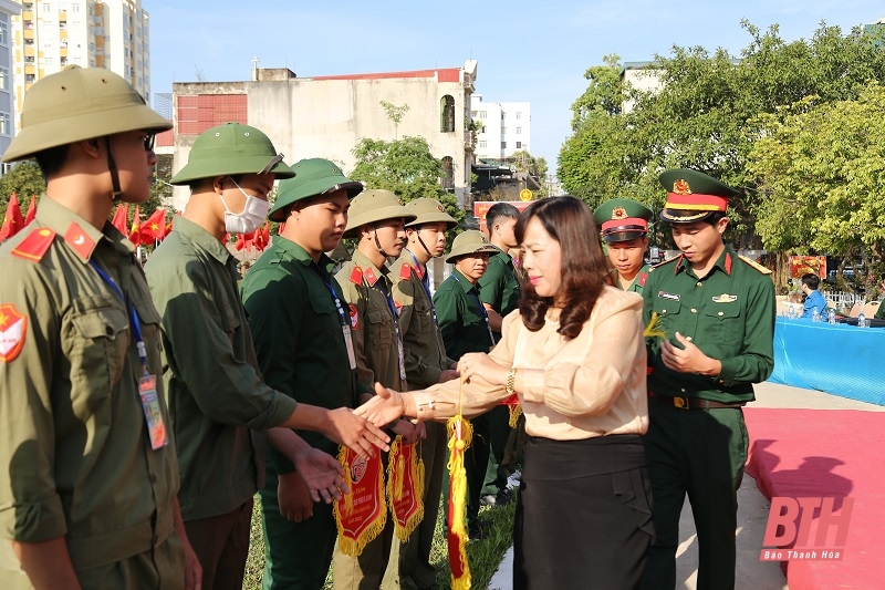 Hội thao Giáo dục quốc phòng - an ninh học sinh THPT tỉnh Thanh Hóa năm 2022 