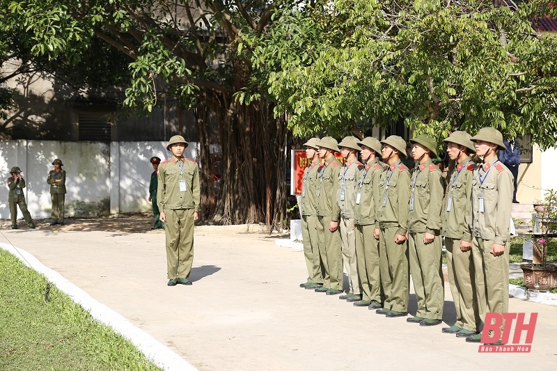 Hội thao Giáo dục quốc phòng - an ninh học sinh THPT tỉnh Thanh Hóa năm 2022 