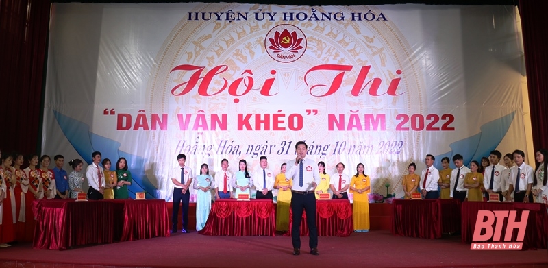 Hội thi “Dân vận khéo” năm 2022 huyện Hoằng Hóa