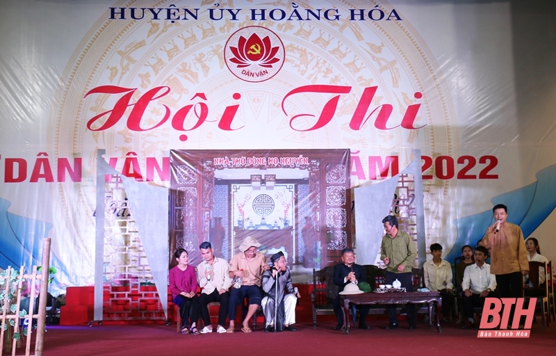 Hội thi “Dân vận khéo” năm 2022 huyện Hoằng Hóa