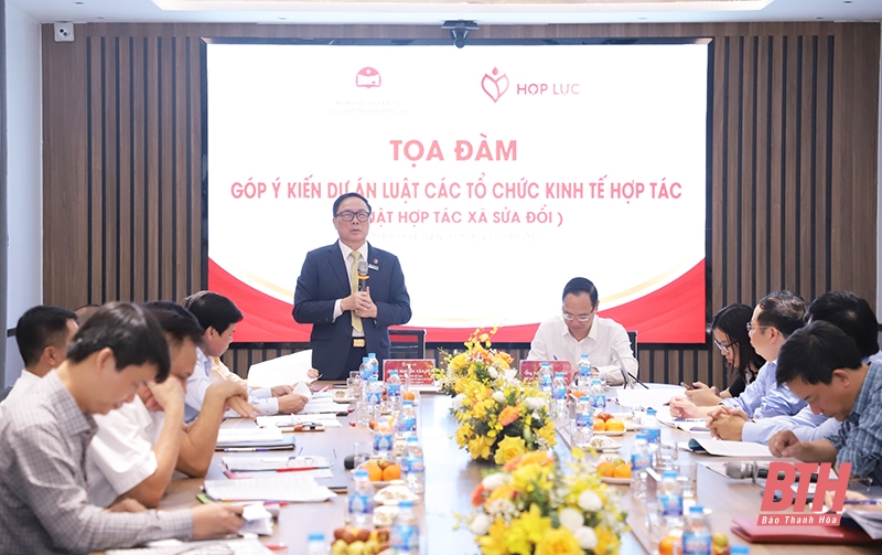 Tọa đàm góp ý dự án Luật Các tổ chức kinh tế hợp tác (Luật HTX sửa đổi)