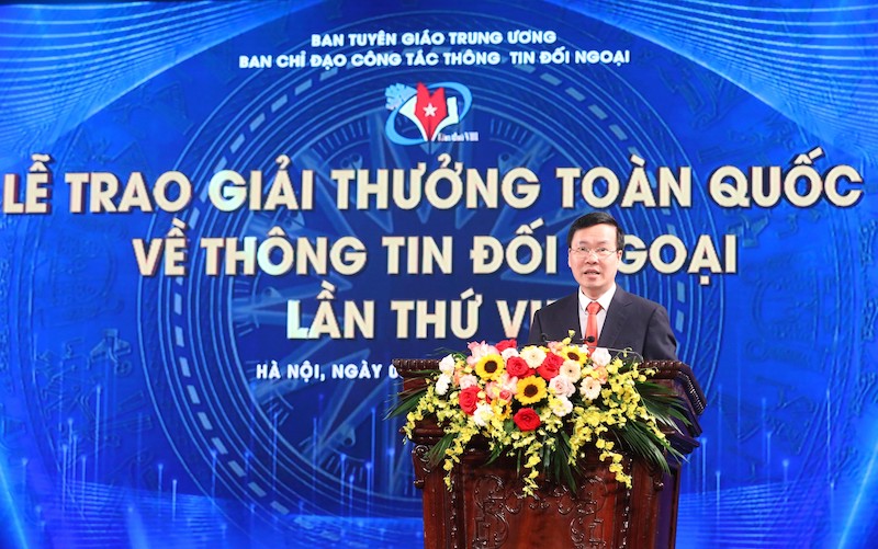 Trao Giải thưởng toàn quốc về thông tin đối ngoại lần thứ VIII