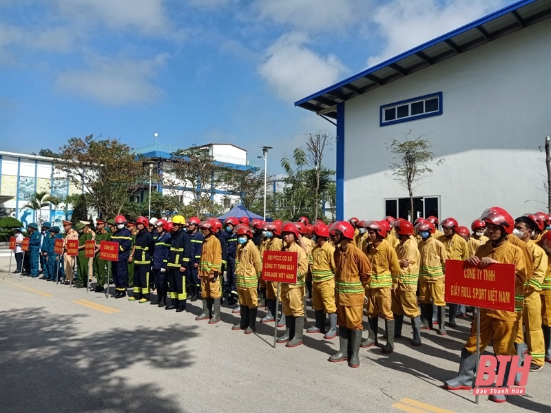 Tổng duyệt diễn tập chữa cháy và cứu nạn, cứu hộ cấp tỉnh