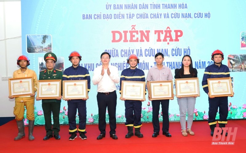 Diễn tập chữa cháy và cứu nạn, cứu hộ cấp tỉnh năm 2022