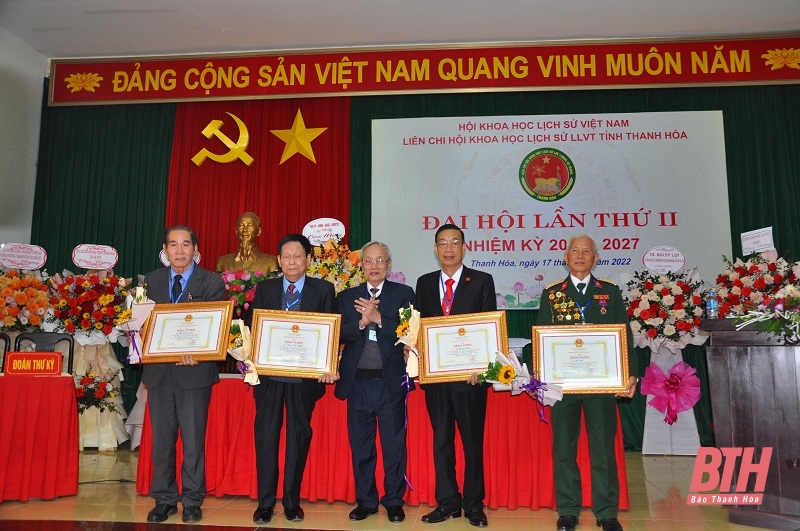 Đại hội Liên chi hội Khoa học Lịch sử lực lượng vũ trang tỉnh Thanh Hóa lần thứ II, nhiệm kỳ 2022-2027