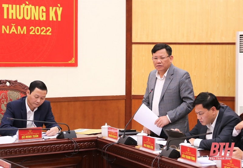 UBND tỉnh họp thường kỳ tháng 12-2022: Thảo luận, cho ý kiến vào kế hoạch, chương trình phát triển kinh tế - xã hội, đảm bảo quốc phòng - an ninh năm 2023