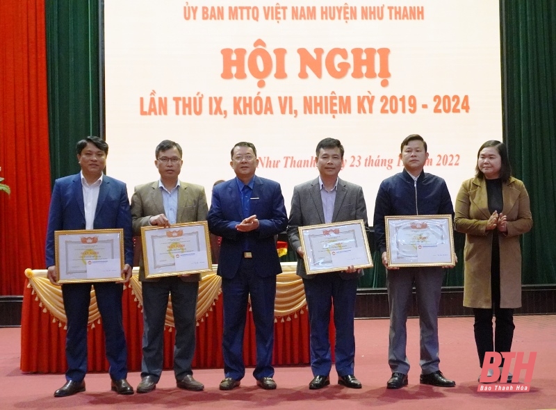 Như Thanh tổng kết công tác Mặt trận năm 2022, bàn nhiệm vụ trọng tâm năm 2023