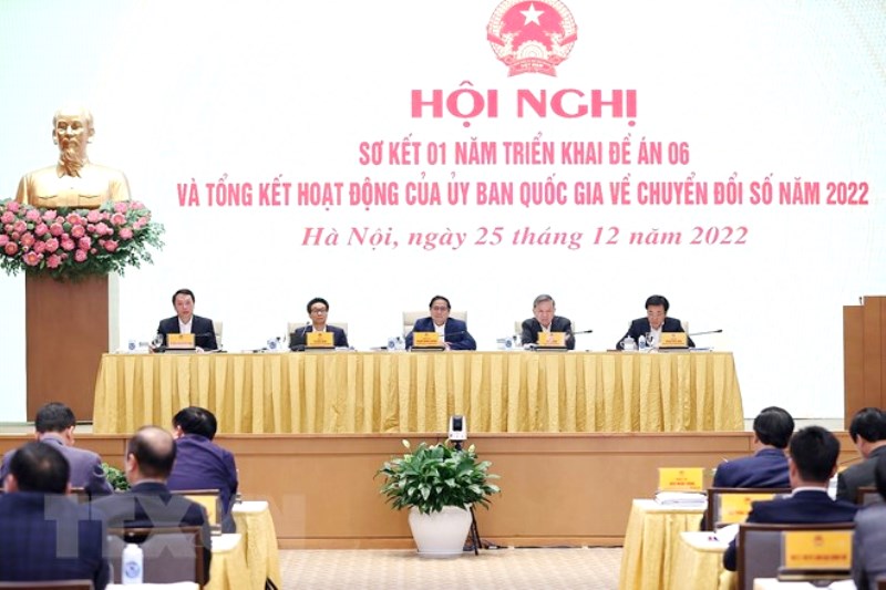 Sơ kết 1 năm thực hiện Đề án 06 và tổng kết hoạt động năm 2022 của Ủy ban Quốc gia về chuyển đổi số