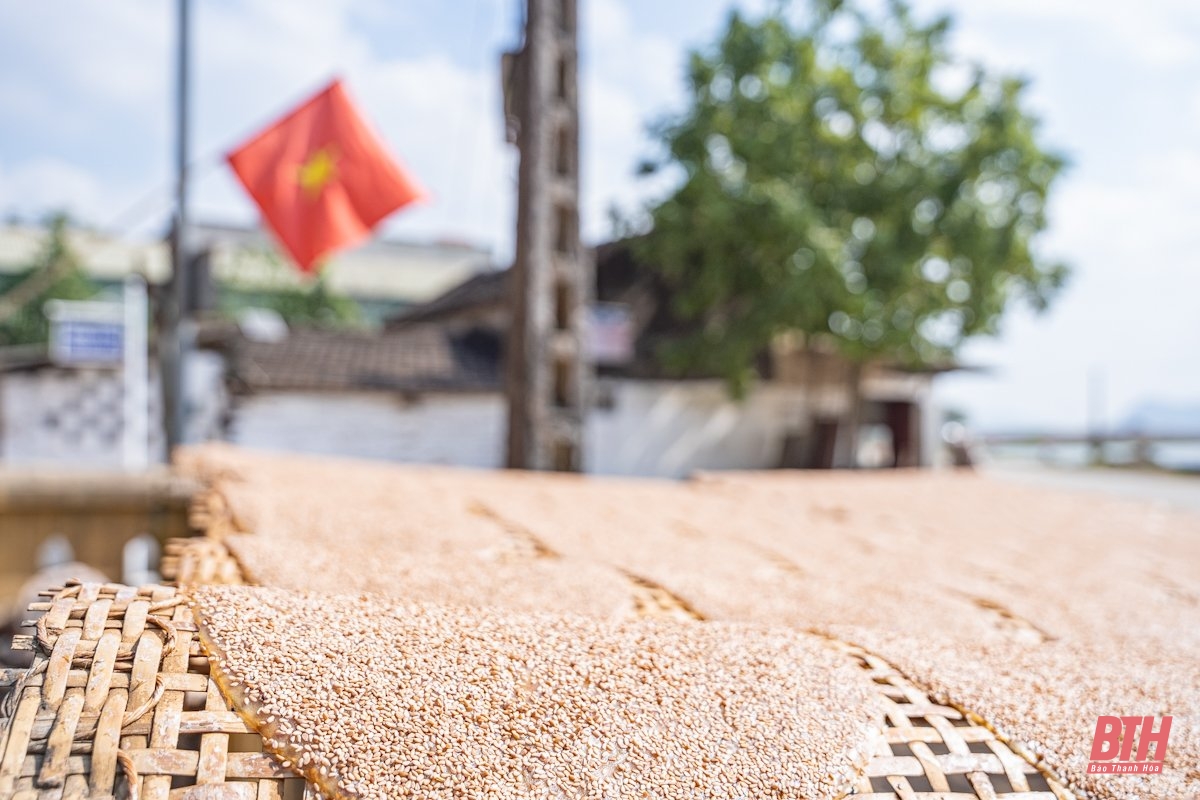 Làng nghề bánh đa hơn 100 tuổi vào vụ Tết 