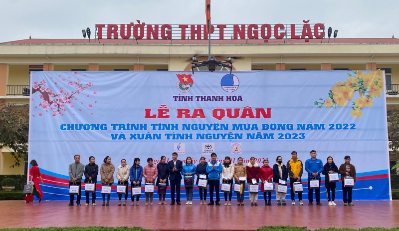 Ra quân chương trình tình nguyện mùa Đông 2022 và Xuân tình nguyện 2023