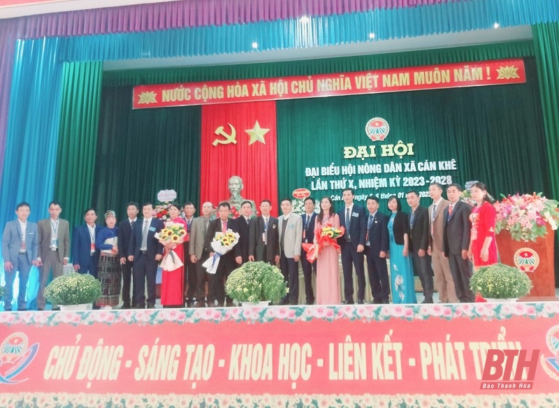 Đại hội Hội Nông dân xã Cán Khê, huyện Như Thanh 