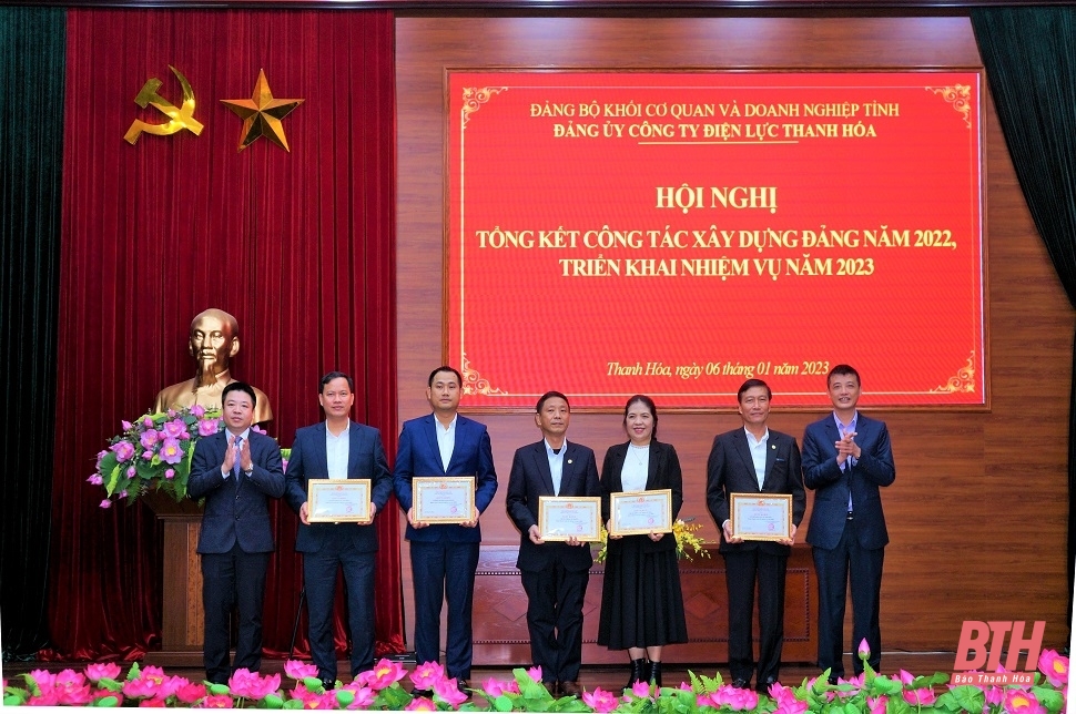 Đảng bộ Công ty Điện lực Thanh Hóa hoàn thành thắng lợi các chỉ tiêu năm 2022