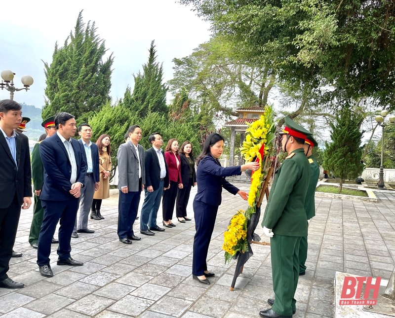 Trưởng Ban Dân vận Tỉnh ủy, Chủ tịch Ủy ban MTTQ tỉnh kiểm tra tình hình sản xuất và đời sống Nhân dân tại huyện Như Xuân