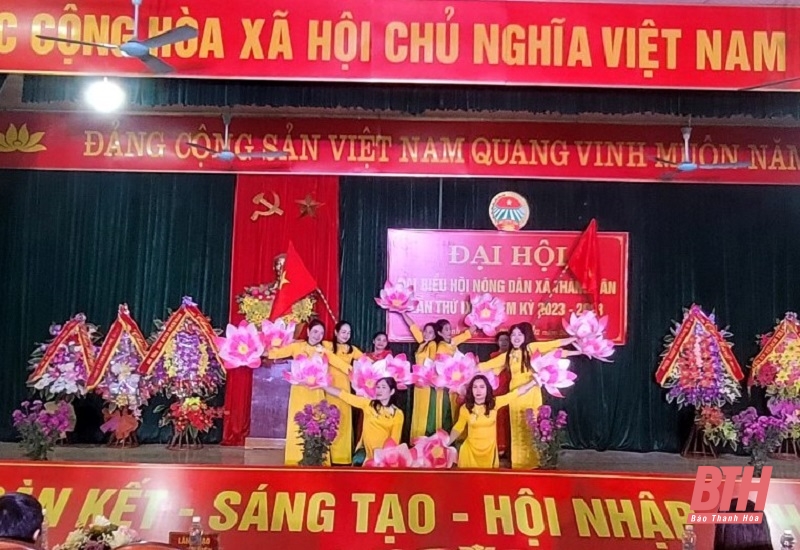 Đại hội điểm Hội Nông dân xã Thành Tân nhiệm kỳ 2023-2028