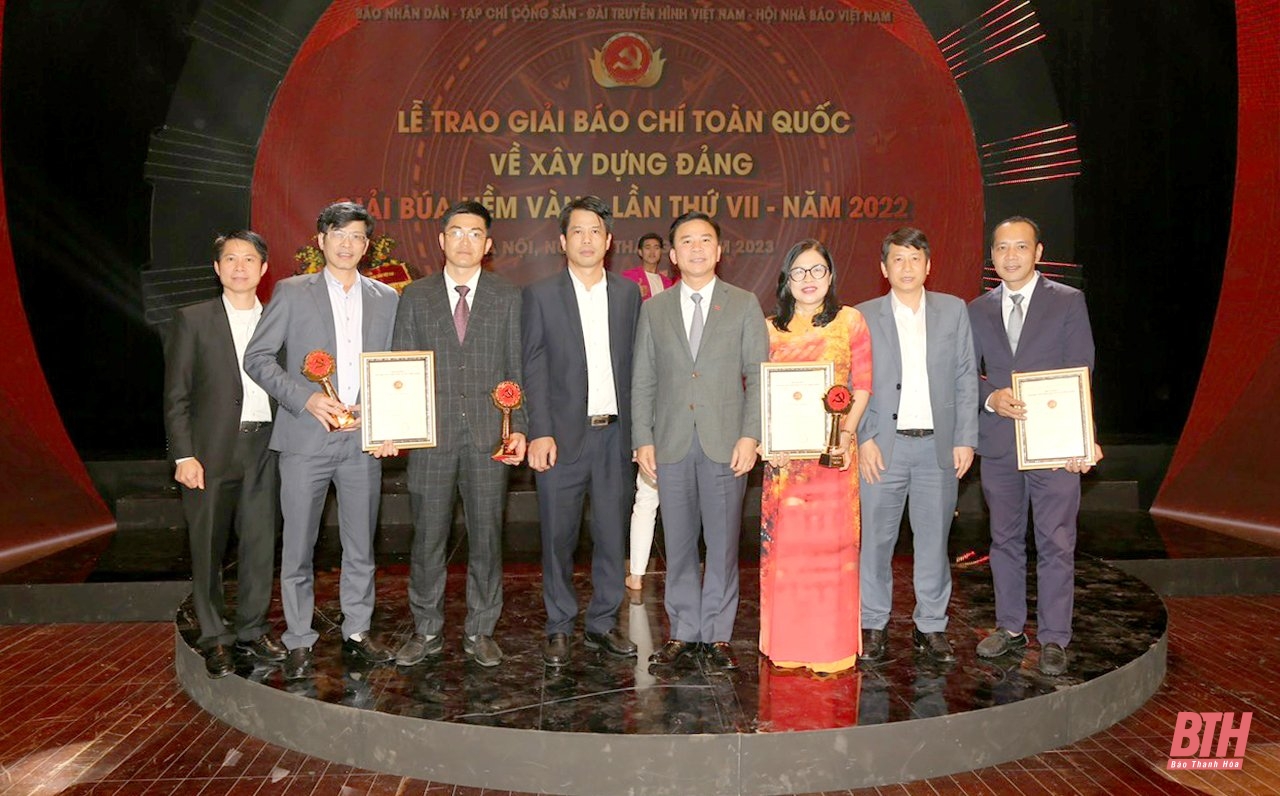 Công bố và trao giải Búa Liềm vàng lần thứ VII - năm 2022: Thanh Hóa đoạt 2 giải C, 1 giải Khuyến khích